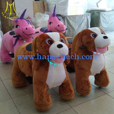 China Hansel amusement park games walking stuffed animal ride on toys proveedor
