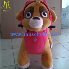 China Hansel electric children animal moto bike plush electric walking horse toy for mall proveedor