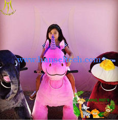 China Hansel horse walking ride on pony animal toy plush kiddie rides 2018 proveedor