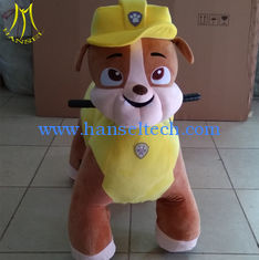China Hansel high quality plush animal electric scooter riding toys 4 wheels proveedor