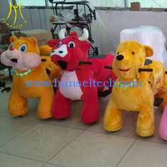 China Hansel amusement park walking plush animal horse electric scooter proveedor