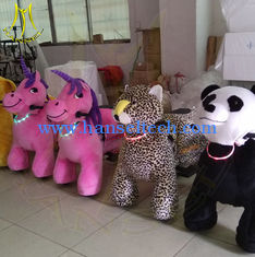 China Hansel amusement park indoor stuffed animals electric rides for kids proveedor