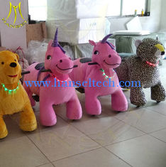China Hansel amusement park playground  games plush animals electric rides proveedor