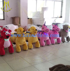 China Hansel amusement battery operated electric animal plush toy rides proveedor