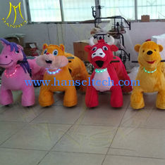 China Hansel amusement park electric children play game coin operated ride on animals proveedor