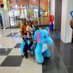 China Hansel electric happy rides on animal motorized plush riding animals proveedor