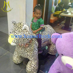 China Hansel kids entertainment equipment plush animal electric ride on toy proveedor