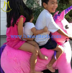 China Hansel amusement games 4 wheels electric walking stuffed animals bike proveedor