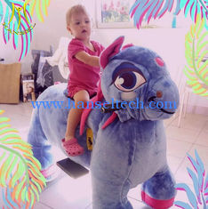 China Hansel kid riding horse toy motorized animal scooters for shopping mall proveedor