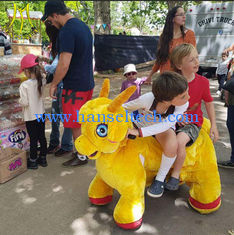 China Hansel plush animal toy ride adult ride on toys kiddie rides for sale proveedor