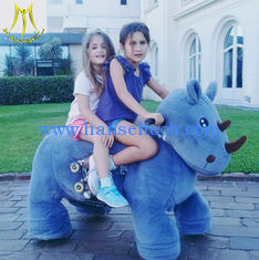 China Hansel plush motorized horse toy for adults  plush animals kids ride on animals proveedor