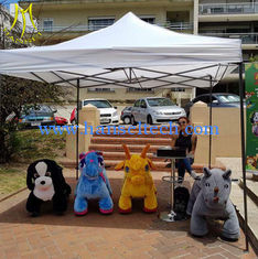 China Hansel plush motorized animals walk electric scooter for sales proveedor