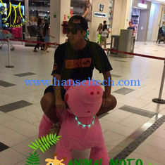 China Hansel amusement park electric ride on walking stuffed animals proveedor