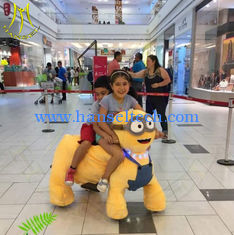 China Hansel amusement park electric kids unicorn motorized plush animal proveedor