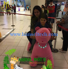 China Hansel attractive for kids stufffed unicorn motorized plush animal proveedor