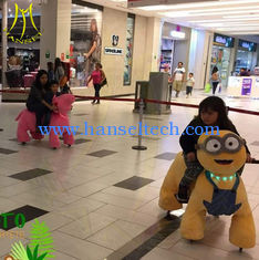 China Hansel amusement children games stuffed electric ride on plush animals proveedor