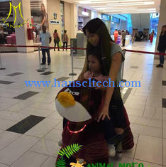 China Hansel amusement park walking ride on toys plush electric animal proveedor