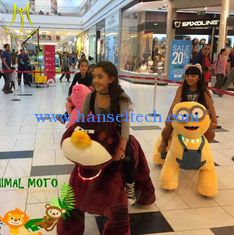 China Hansel amusement electric ride on stuffed animal toy car for kids proveedor