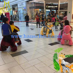 China Hansel amusement walking coin operated ride on electric stuffed animals proveedor