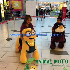 China Hansel amusement animals toys stuffed battery powered walking toy rides proveedor
