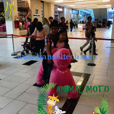 China Hansel amusement plush kid riding horse toy stuffed motorized animal proveedor