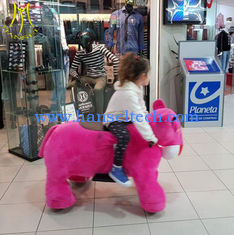 China Hansel coin operated walking animal toys motorized animals children rides car proveedor