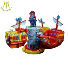 China Hansel kids entertainment electronic game machine fiberglass carousel rides proveedor