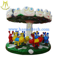 China Hansel indoor playground amusement park electronic fiberglass toy rides proveedor