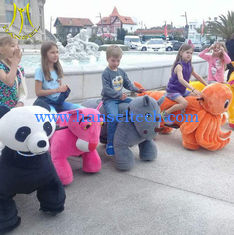China Hansel  high quality China popular electric plush 4 wheel zippy scooter for kids proveedor