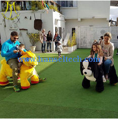China Hansel entertainment zoo rider toy to kids battery operated animal walker motorized animal proveedor