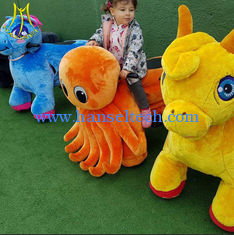 China Hansel electronic game machine coin operated plush animal electric scooter proveedor