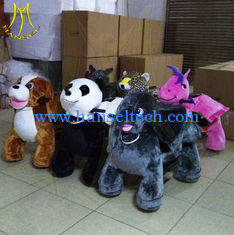 China Hansel amusement games coin operated electric plush motorized animals proveedor