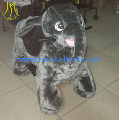 China Hansel coin operated children ride on electric  plush motorized riding animals proveedor