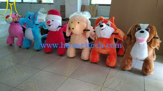 China Hansel children electrical games coin operated ride animal scooters proveedor