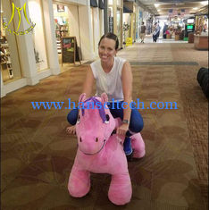 China Hansel amusement games electric kids stuffed plush animal rides proveedor