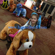 China Hansel amusement park battery operated kids motorized plush animal proveedor