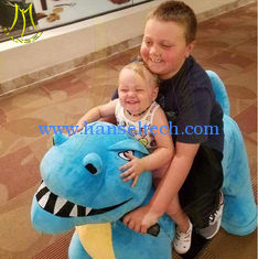 China Hansel amusement park electric kids stuffed motorized plush animal proveedor