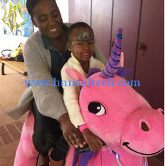 China Hansel amusement park walking plush electrical motorized animals proveedor