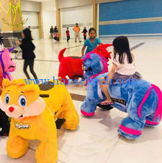 China Hansel arcade games machines kids ride on stuffed walking animals proveedor
