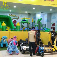 China Hansel amusement game machine stuffed electric battery operated ride animals proveedor