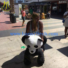 China Hansel amusement game machine plush coin operated animal mountable rides proveedor