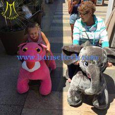 China Hansel amusement park games walking stuffed animal large plush ride for park proveedor