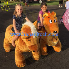 China Hansel  battery operated electric walking horse toy ride on plush horse proveedor