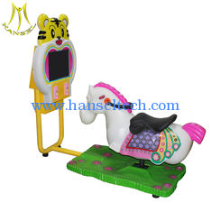 China Hansel electronic children amusement park game machine video horse proveedor