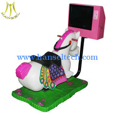 China Hansel shopping mall kids ride machine coin operated electric video horse rides proveedor