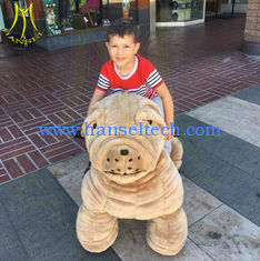 China Hansel anusement park electric mountable plush motorized animal for sale proveedor