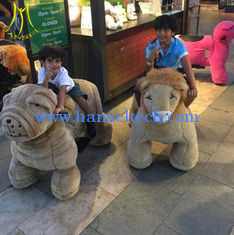 China Hansel amusement park game plush electronic kid riding horse toy proveedor