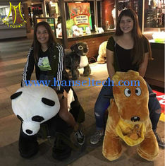 China Hansel amusement park electric walking battery operated ride on unicorn proveedor