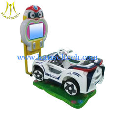 China Hansel amusement park rides plastic electric kids ride on horse toy for sale proveedor