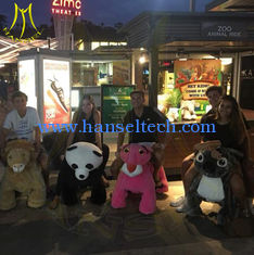 China Hansel amusement park kids walking battery operated ride on stuffed animals proveedor